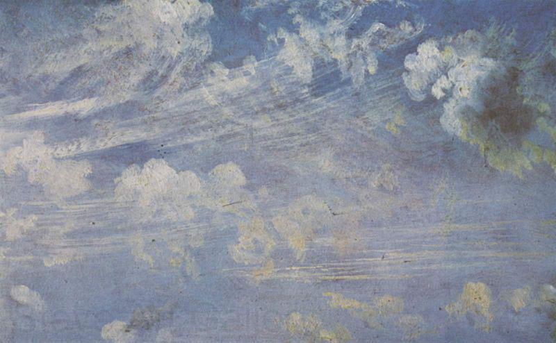John Constable Zirruswolken Norge oil painting art